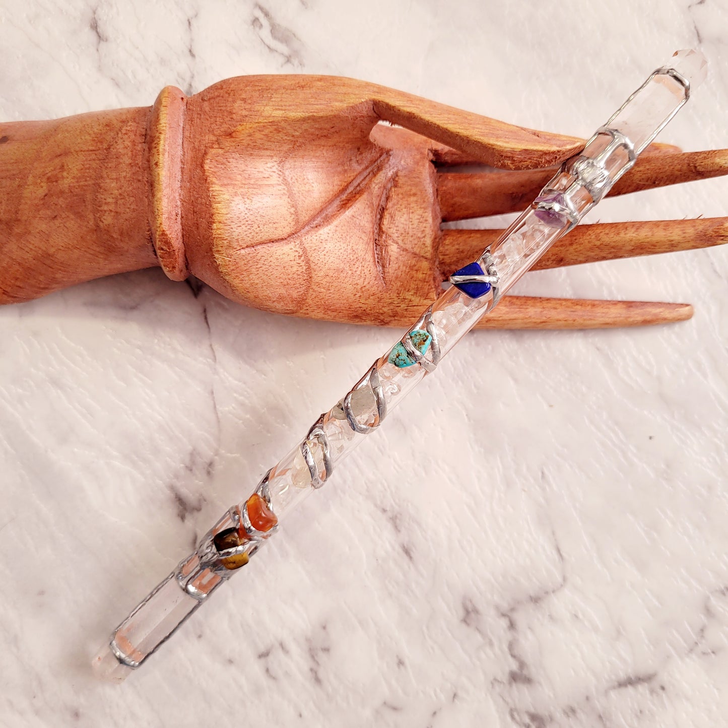 Double Point Chakra Balance Wand