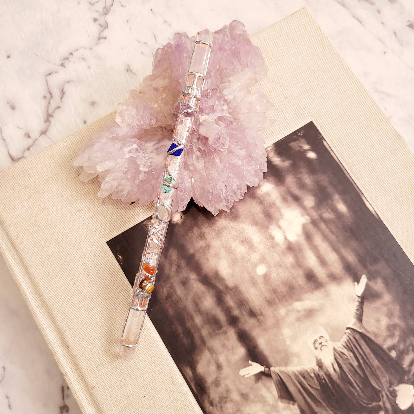 Double Point Chakra Balance Wand