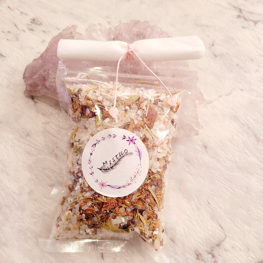 Organic Flowers Bath Soak / Self Love