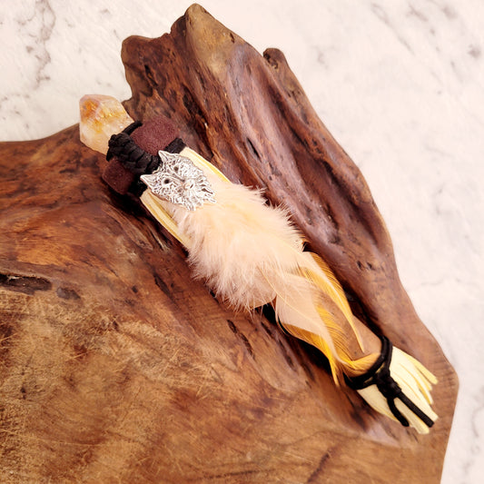 Indian Wand wolf, Citrine