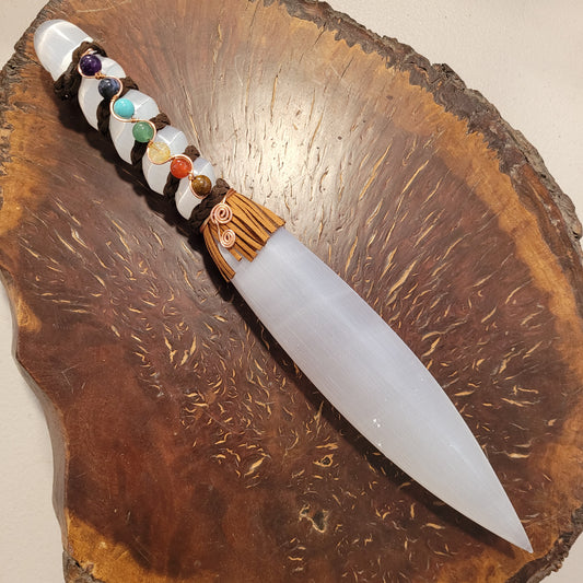 Selenite Sword Large/ Chakra Balance