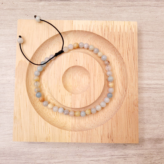 Bracelets 4mm Stones/ Amazonite