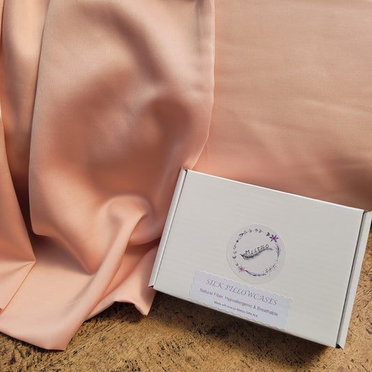 Silk Pillowcases Peach