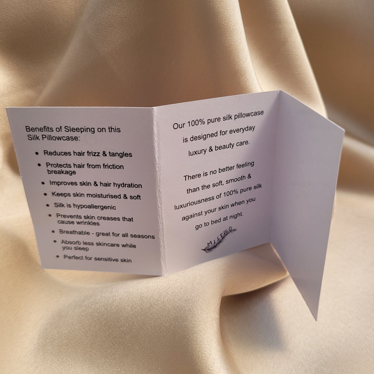 Silk Pillowcases Beige