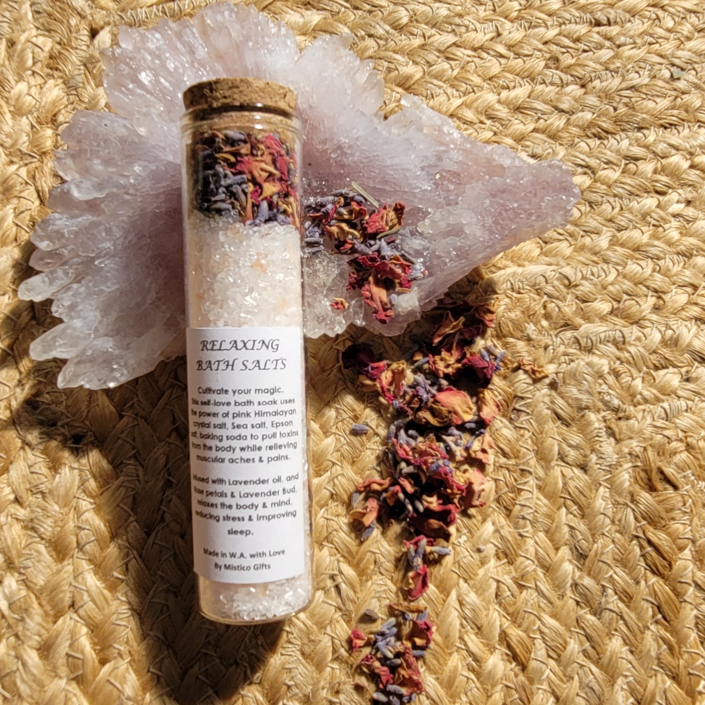 Organic  Bath Salts / Relaxing