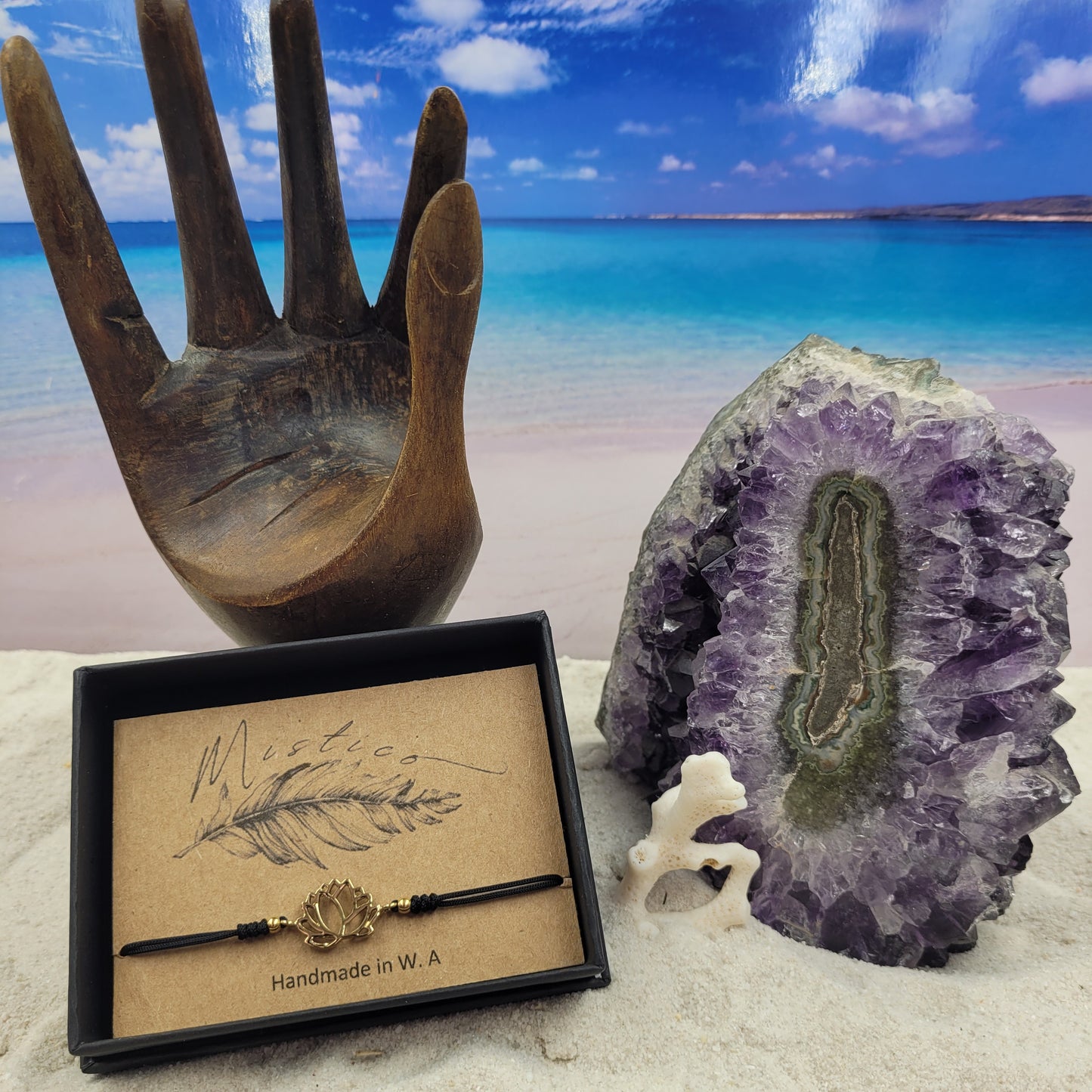 Lotus String Bracelet