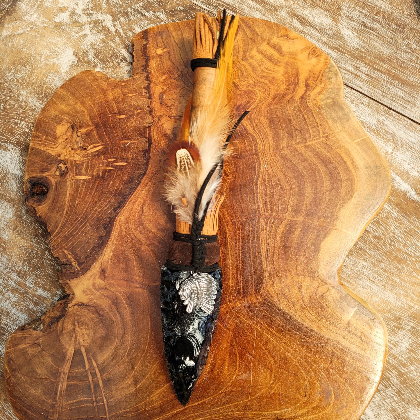 Indian Dagger - Indian - Obsidan