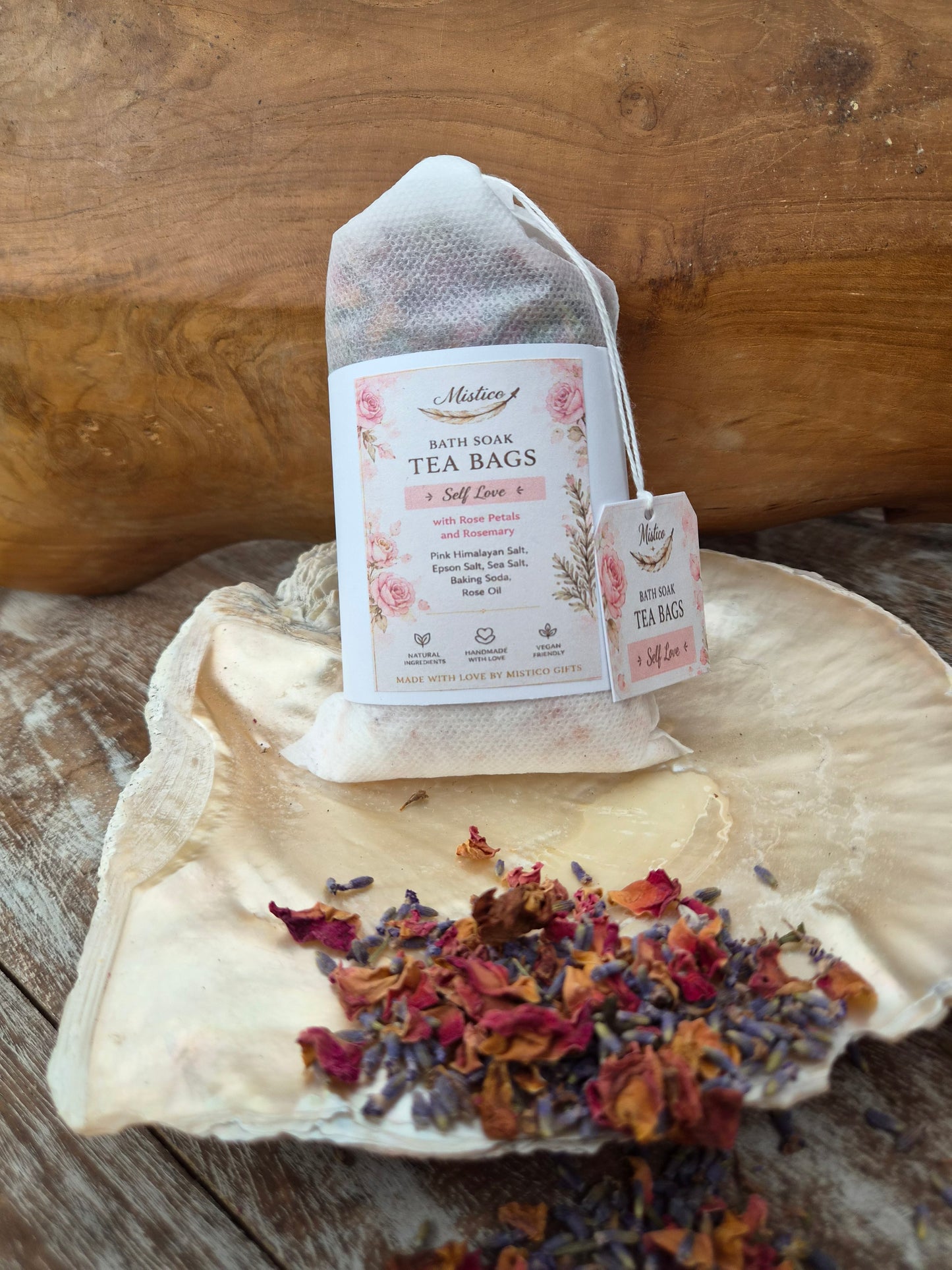 Bath Soak Tea Bags Self Love