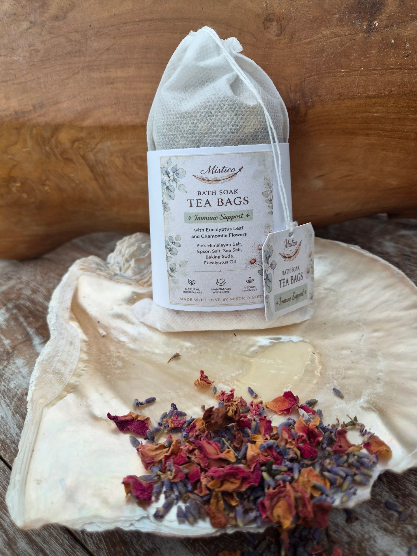 Bath Soak Tea Bags Immune Support