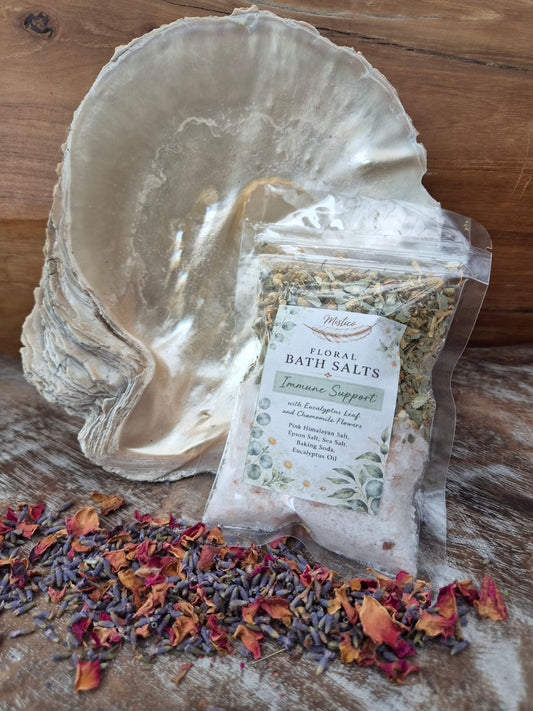 Floral Bath Salts Sachet/ Immune Suport