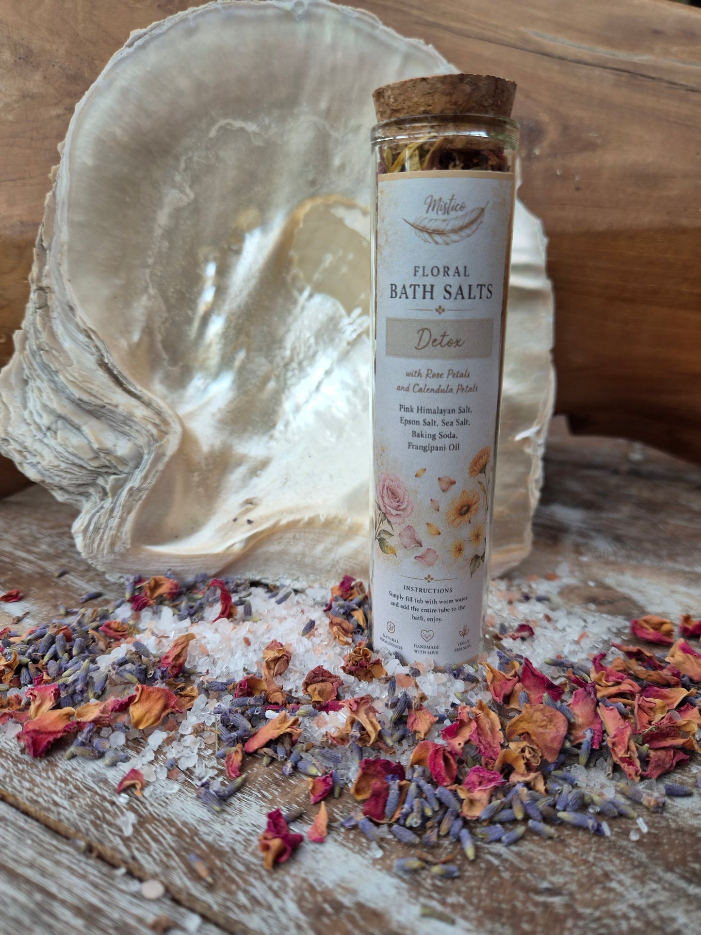 Floral Bath Salts / Detox