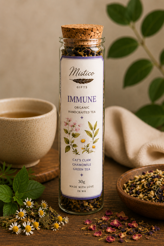 Organic Handcrafted Tea Tube Immune