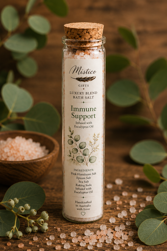 Luxury Blend  Bath Salt Tube/ Immune Support