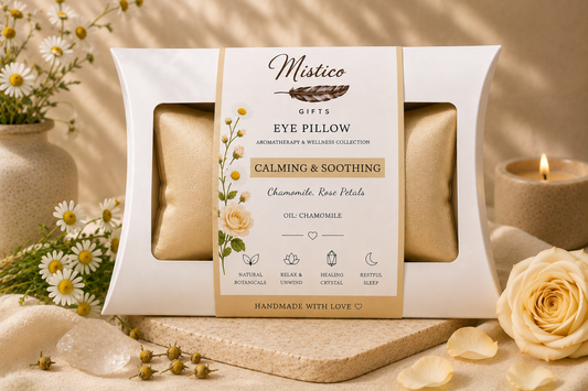 Luxury Aromatherapy Silk eye Pillow -Calming & Soothing