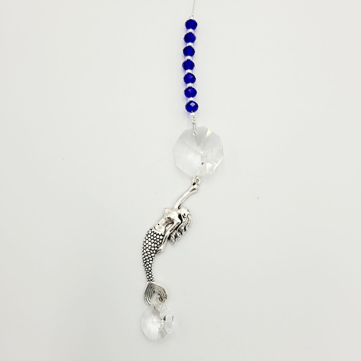 Mermaid Crystal Suncatcher Large