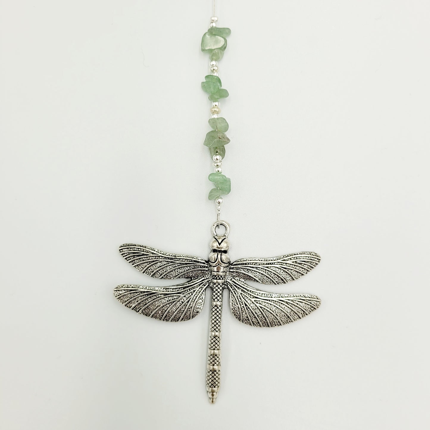 Dragonfly Stone Large Crystal Charm Suncatcher