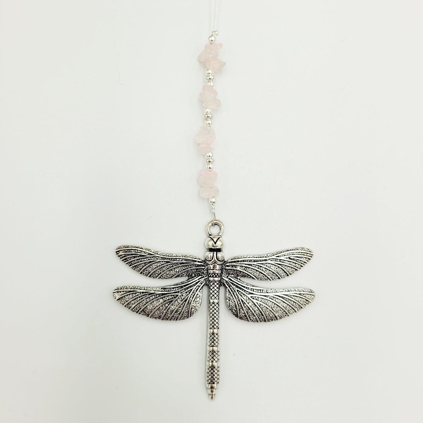 Dragonfly Stone Large Crystal Charm Suncatcher