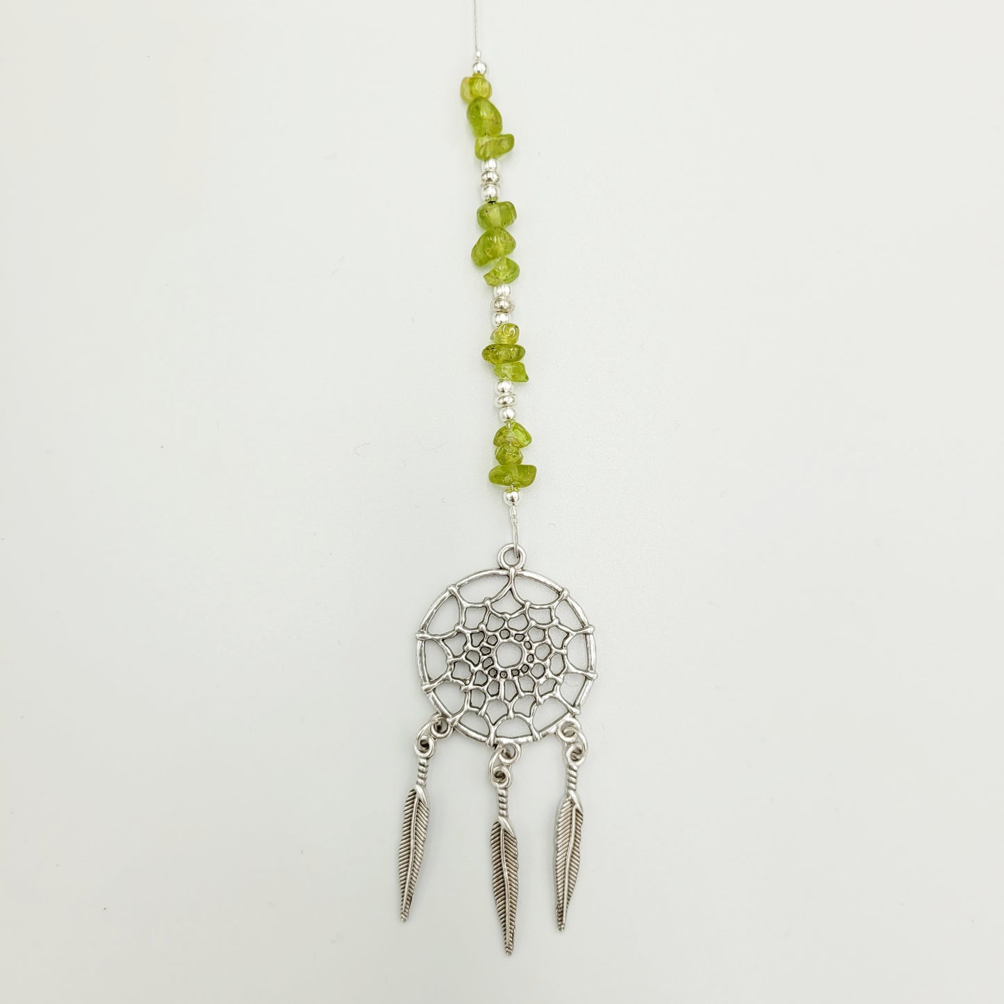 Dream Catcher Stones Crystal Charm Suncatcher