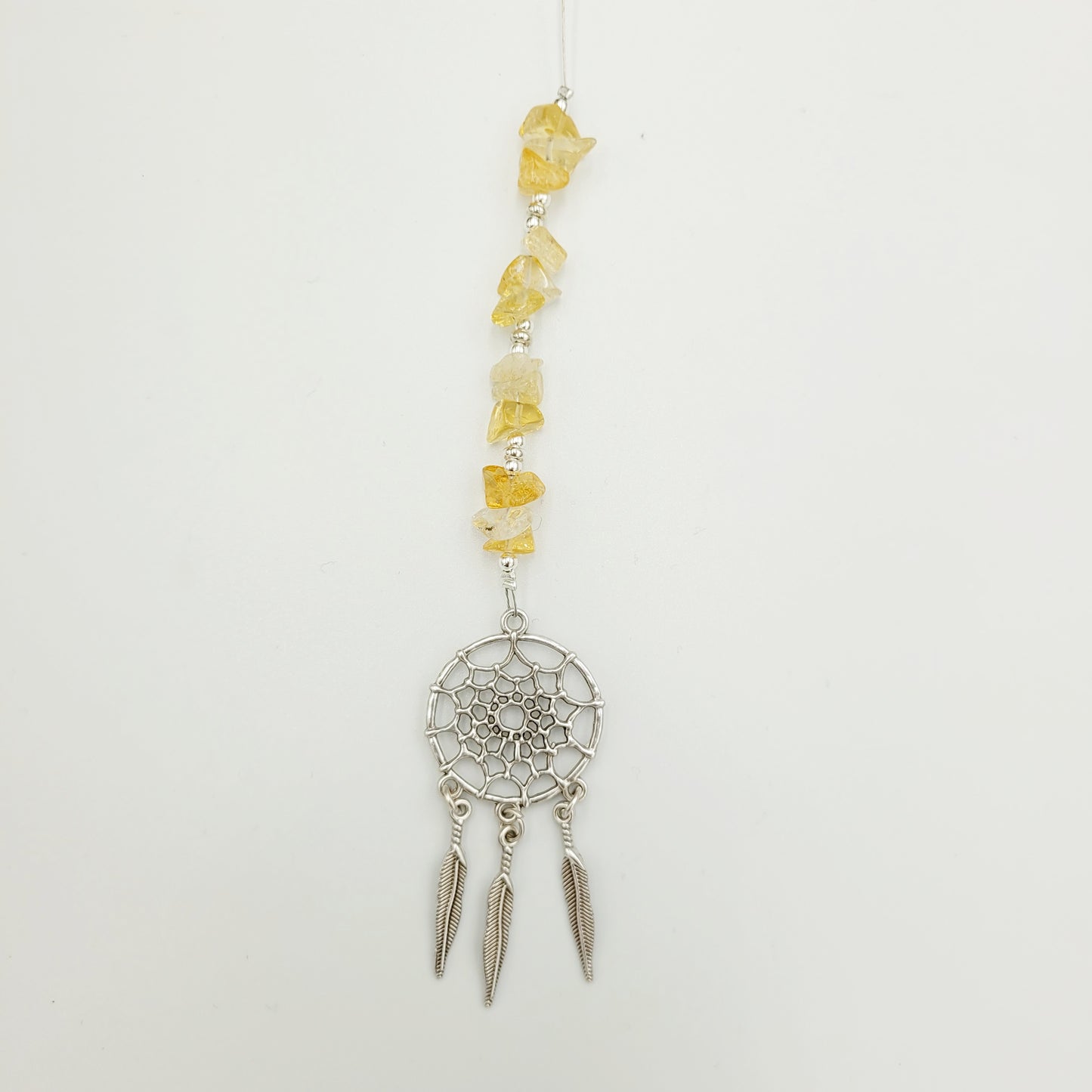 Dream Catcher Stones Crystal Charm Suncatcher