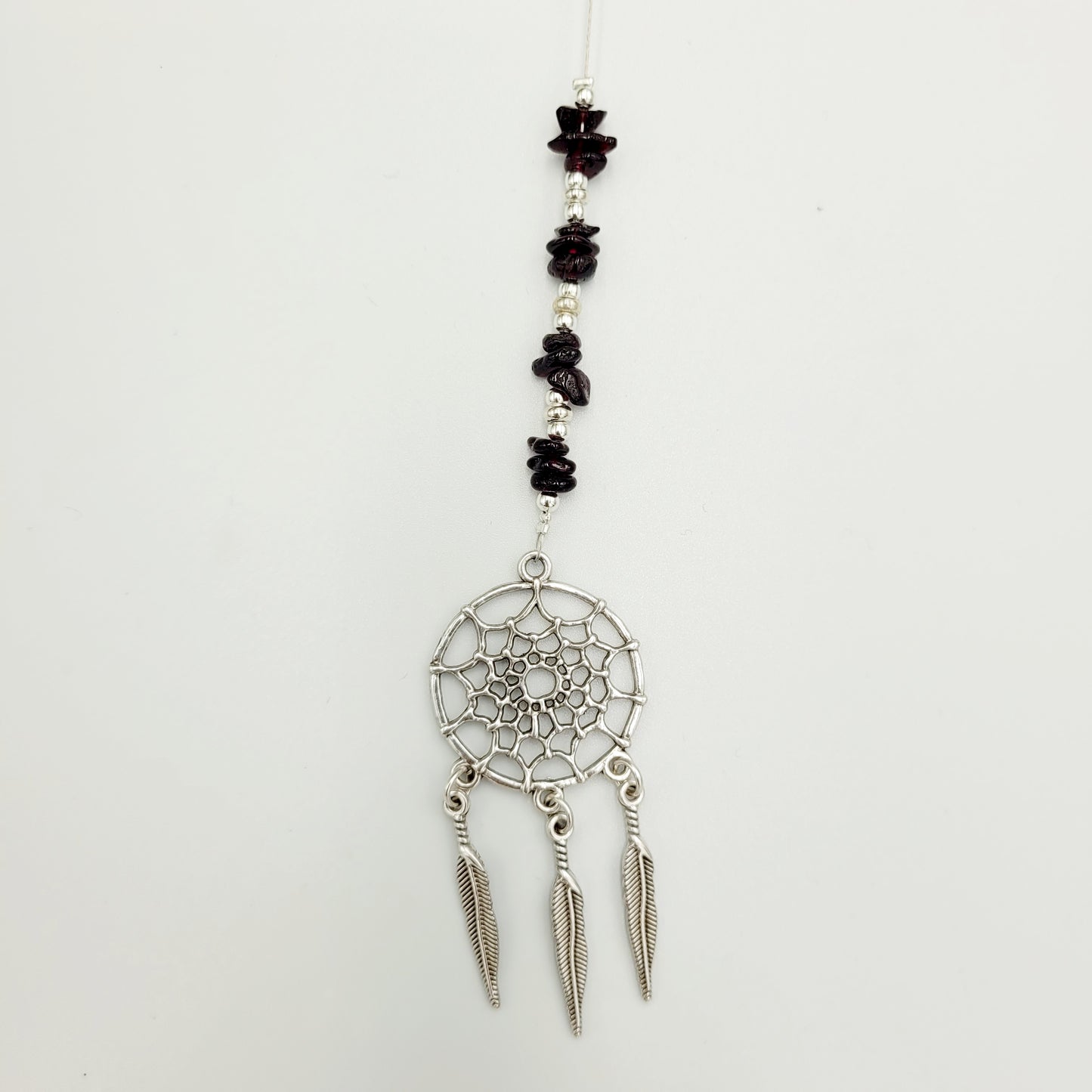 Dream Catcher Stones Crystal Charm Suncatcher